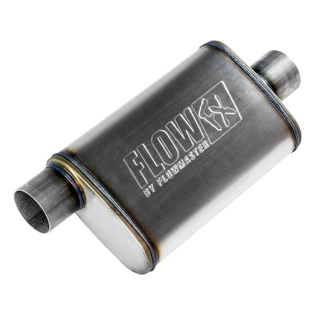 Flowmaster 3.00IN (OFFSET IN /CENTER OUT) FLOW FX MUFFLER 71229